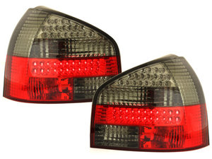 Focos Faros traseros LED Audi A3 8L 09.96-04 rojo/ahumado