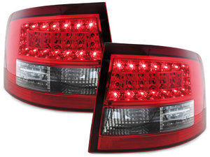LITEC Focos Faros traseros LED Audi A6 Avant 4B 12.97-01.05 rojo