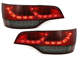 Focos Faros traseros LED Audi Q7 05-09 rojo/ahumado