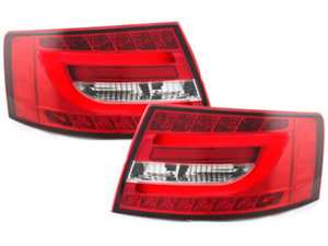 Focos Faros traseros LED Audi A6 Lim.04-08 rojo/transparente