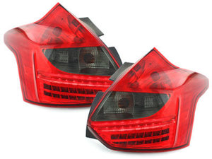 Focos Faros traseros LED Ford Focus 2011+ rojo/ahumado