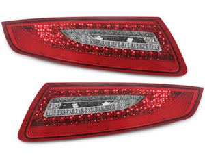 Focos Faros traseros LED Porsche 911/997 04-08 rojo/cristal