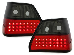 Focos Faros traseros LED VW Golf II 83-92 rojo/ahumado