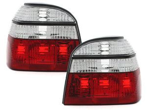 Focos Faros traseros VW Golf III 91-98 rojo/cristal