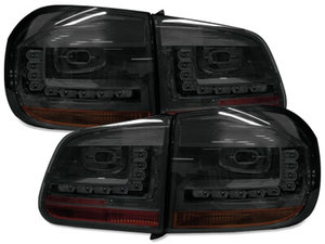Focos Faros traseros LED VW Tiguan 2011+ ahumado
