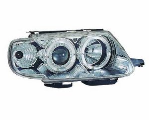 Focos delanteros angel eyes para Citroen Saxo -99