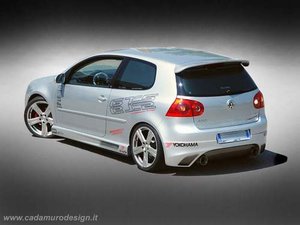 Aleron luneta trasera VW Golf V Kit GT 5 Cadamuro