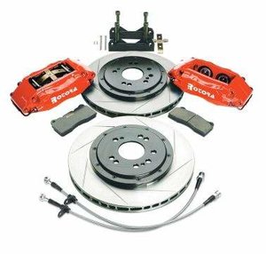 Kit de Frenos traseros de 4 pistones 330mm para VW Golf IV