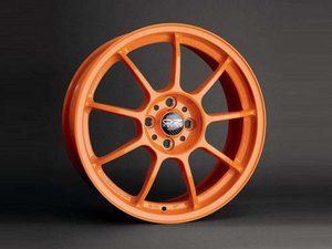 Kit 4 llantas OZ ALLEGGERITA HLT MATT ORANGE en 17 X 8,5 Pulgadas