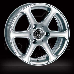 Kit 4 llantas Wolfrace All Weather Alloy Wheels LE MANS para SMART Sterling Silver 6.0 X 15