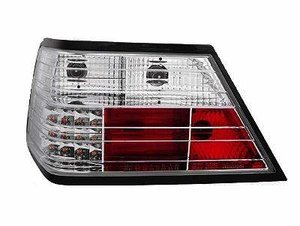 Focos traseros LEDS Mercedes W124 rojos/blancos