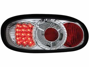 Focos traseros de LEDs para Mazda MX5 Roadster 98-05 claros