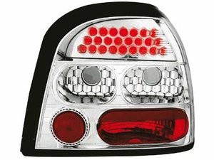 Focos traseros de LEDs para VW Golf III 91-98 claros