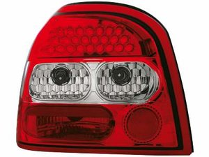 Focos traseros de LEDs para VW Golf III 91-98 rojos/claros