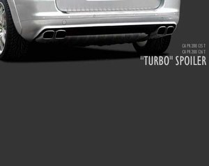 Spoiler parachoques trasero para Cayenne Turbo Caractere