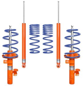 Kit Amortigudores + muelles deportivos KONI STR.T Skoda Fabia Año 01.00-07 Bajan delante