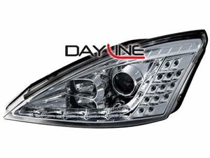 Focos delanteros luz diurna DAYLINE para Ford Focus 01-04