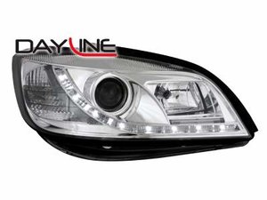 Focos delanteros luz diurna DAYLINE para Opel Zafira 99-05