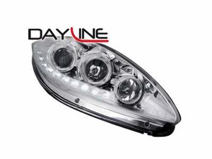 Focos delanteros luz diurna DAYLINE para Seat Leon 1P1 05-09