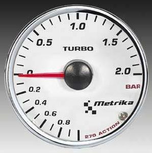 Reloj Presion Turbo Metrika 52mm